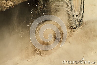 Off-road car detail Stock Photo