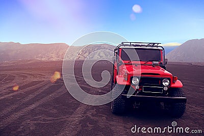 Off road car Stock Photo