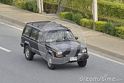 Off road jeep car Editorial Stock Photo