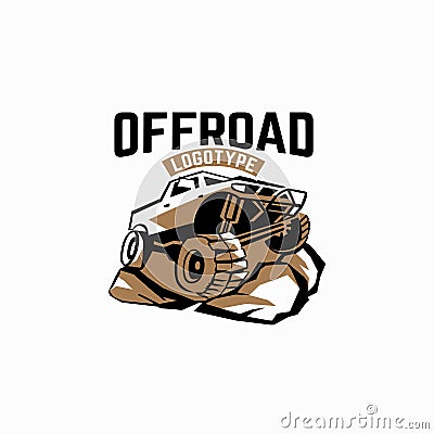 Off-road logo image Vector Illustration
