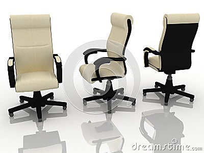 Office armchair Stock Photo