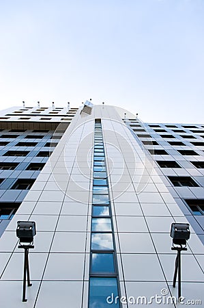 Office building in perspective Stock Photo