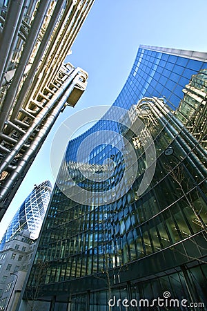 Office buildings Editorial Stock Photo
