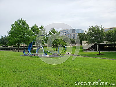 Nice Hall park view city Frisco Texas USA Editorial Stock Photo