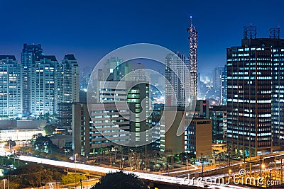 Office buildings in Sao Paulo, Brazil Stock Photo