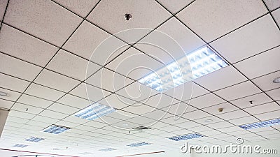 Office ceiling Stock Photo