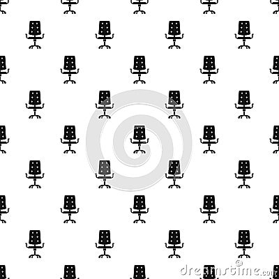 Office chair pattern vector Vector Illustration