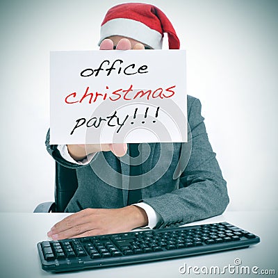 Office christmas party Stock Photo