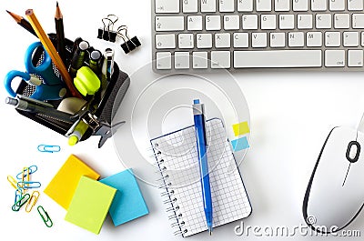 Office desktop Stock Photo