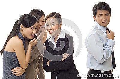 Office Gossip 2 Stock Photo