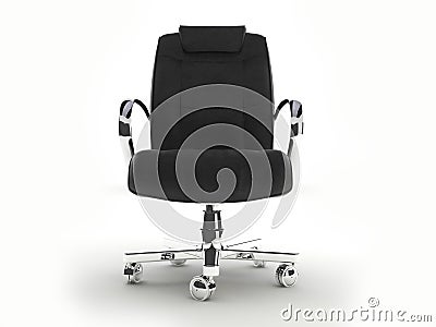 Office leather chair Stock Photo