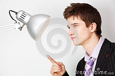Office opposition. concept image Stock Photo