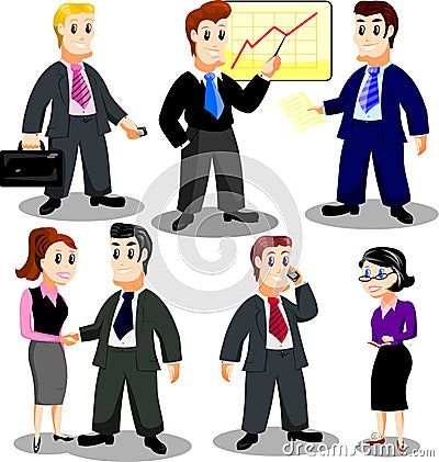 Office personnel Stock Photo