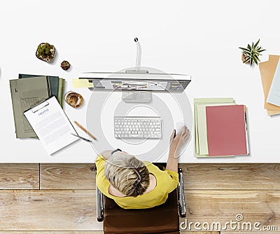 Office Professional Occupation Business Corporate Concept Stock Photo