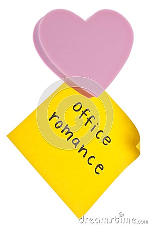 Office Romance Stock Photo