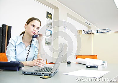 Office scene 2 Stock Photo