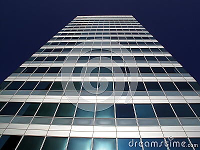 Office skyscraper In London's Docklands Stock Photo