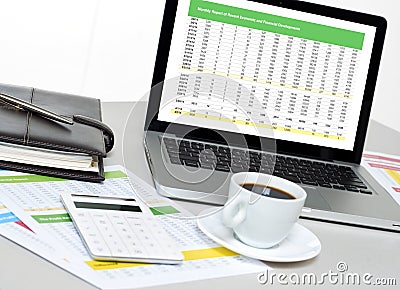 Office still life Editorial Stock Photo