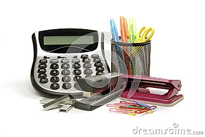 Office supplies Stock Photo