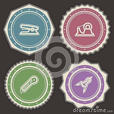 Office Supply Vector Illustration