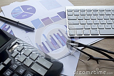 Office Table Editorial Stock Photo