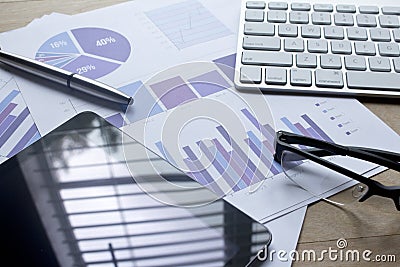 Office Table Editorial Stock Photo
