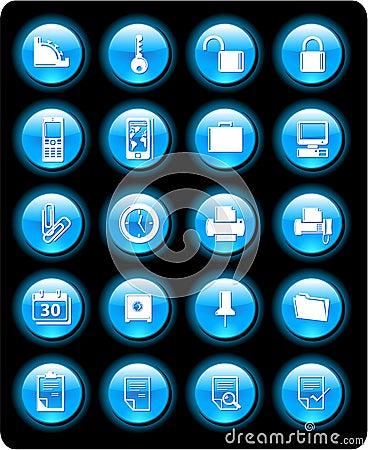 Office tools Vector Illustration