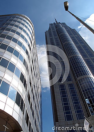 Office tower in Rotterdam Editorial Stock Photo