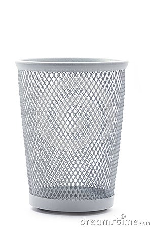 Office wastepaper basket Stock Photo