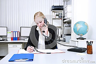 Office work Stock Photo