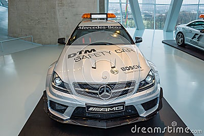 Official DTM Safery car Mercedes-Benz C63 AMG Coupe, 2012. Editorial Stock Photo