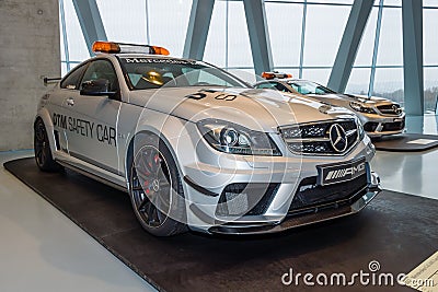 Official DTM Safery car Mercedes-Benz C63 AMG Coupe, 2012 Editorial Stock Photo