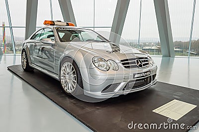 Official F1 Safery car Mercedes-Benz CLK63 AMG, 2007. Editorial Stock Photo