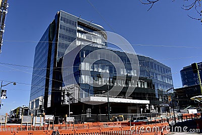 Nearly completed Golden State Warriors new home Chase Center, 7. Editorial Stock Photo