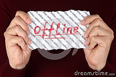 Offline Stock Photo