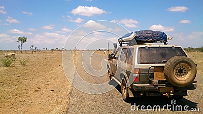 Offroad desert safari Stock Photo