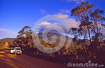Australia: Offroad trip through Queensland `s nature reserves Stock Photo