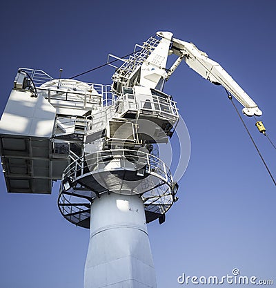 Offshore crane 1 Stock Photo