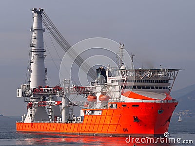 Offshore Vessel A1 Stock Photo