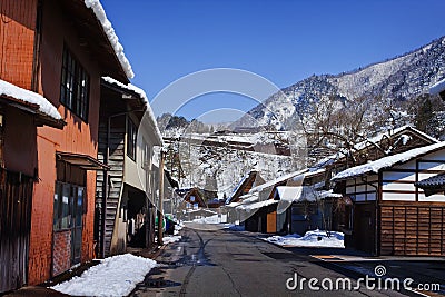 Ogimachi Village Stock Photo