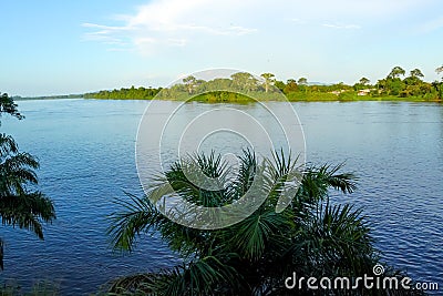 Ogowe river, Gabon Stock Photo