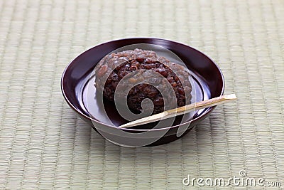 Ohagi botamochi , traditional japanese sacred food Stock Photo