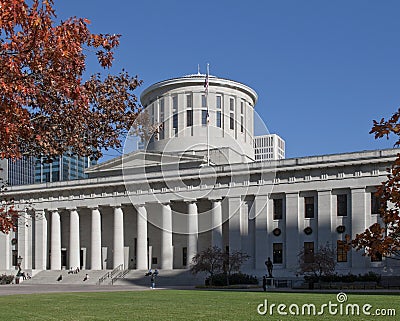 Ohio State Capitol Building Stock Photo