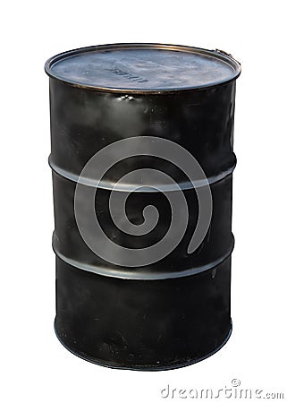 Oil barrel Stock Photo