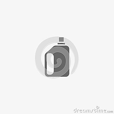 Canister vector icon Vector Illustration