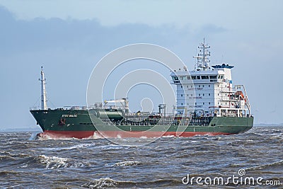 oil chemical tanker Stoc Baltic Editorial Stock Photo