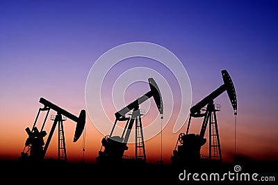 Oil and gas Stock Photo