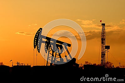 Oil and gas Stock Photo