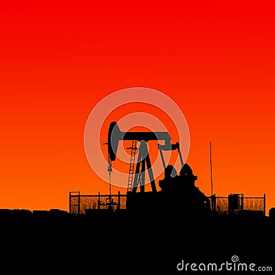 Oil and gas Stock Photo