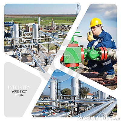 Oil And Gas Industry. Stock Photo